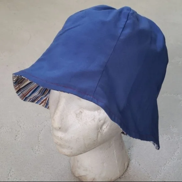 Striped Reversible Bucket Hat - Picture 2 of 2
